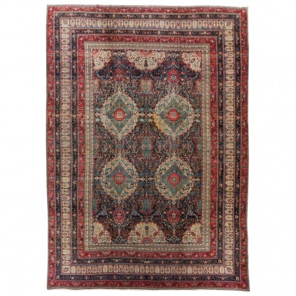 Rare Antique Handwoven Carpet