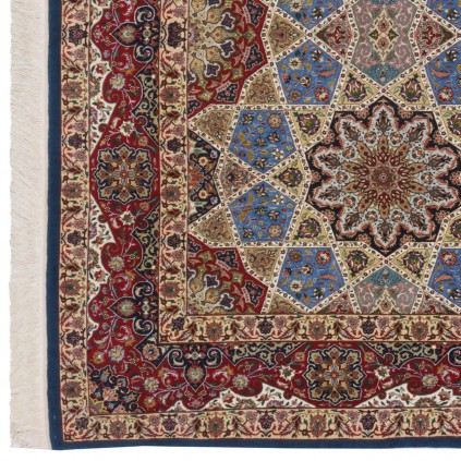 Wool and Silk on Silk Warp