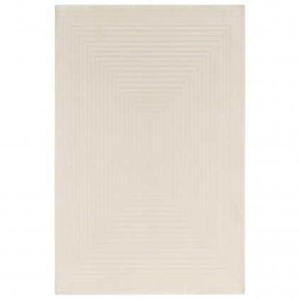 فرش ماشینی طرح سراسر هندسی، اکریلیک + مودال، سبک پارسی، کد 700143