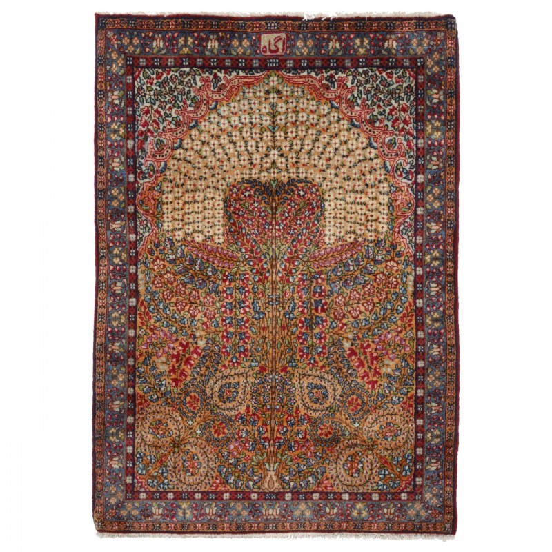 Old Handwoven Carpet