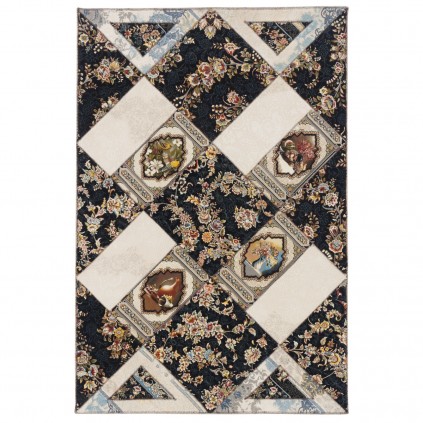 Machine-made Rug, Modern All-over, Acrylic, Persian Style, Ref 100156