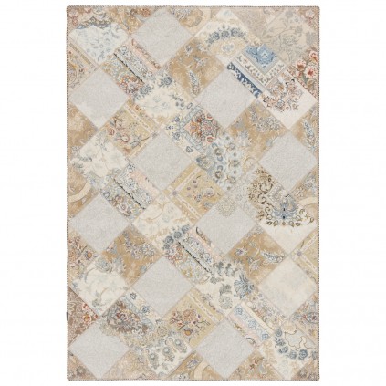 فرش ماشینی طرح سراسر مدرن، اکریلیک، سبک پارسی، کد 100159