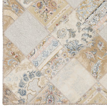 فرش ماشینی طرح سراسر مدرن، اکریلیک، سبک پارسی، کد 100159