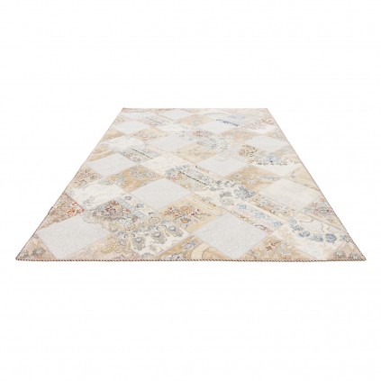 فرش ماشینی طرح سراسر مدرن، اکریلیک، سبک پارسی، کد 100159