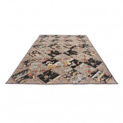 سجادة صناعية بنقشة كامل عصري، أكريليك، على الطراز الفارسي، رقم 100162