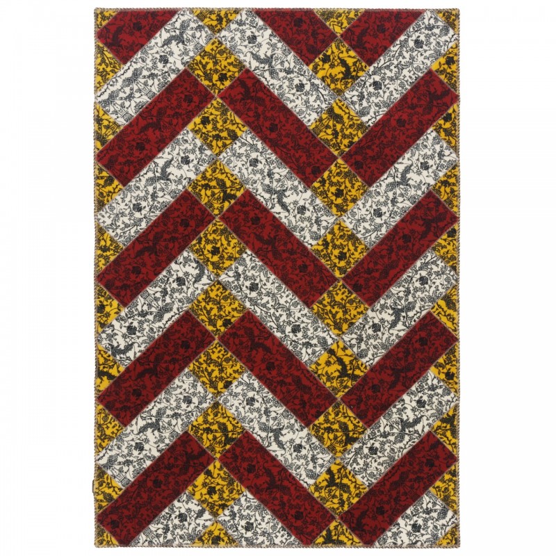 فرش ماشینی طرح سراسر مدرن، اکریلیک، سبک پارسی، کد 100171