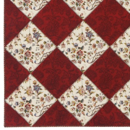 فرش ماشینی طرح بندی مدرن، اکریلیک، سبک پارسی، کد 100172