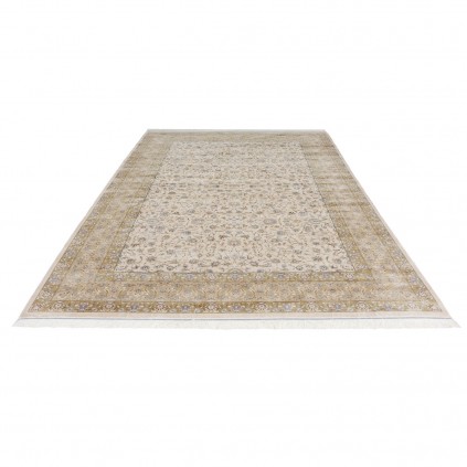 Machine-made Rug, Floral All-over Floral, Acrylic + Bamboo Silk, Persian Style, Ref 200175