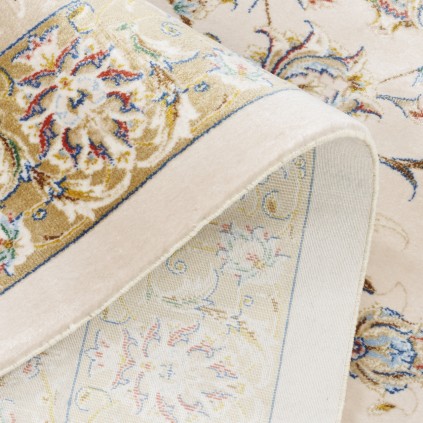 Machine-made Rug, Floral All-over Floral, Acrylic + Bamboo Silk, Persian Style, Ref 200175