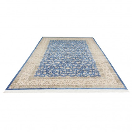 Machine-made Rug, Floral All-over Floral, Acrylic + Bamboo Silk, Persian Style, Ref 200175