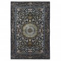 Machine-made Rug, Floral Medallion, Acrylic + Bamboo Silk, Persian Style, Ref 200195