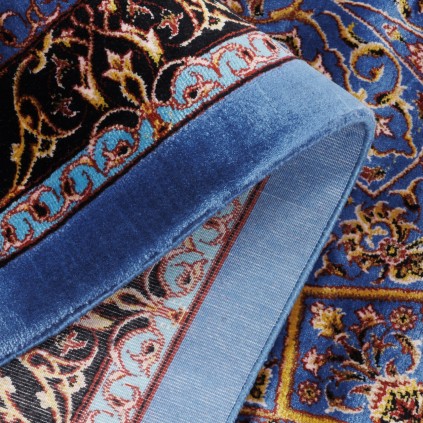 سجادة صناعية بنقشة قبة الكلاسيكية الجديدة، أكريليك مع حرير بامبو، على الطراز الفارسي، رقم 200197