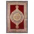 Machine-made Rug, Neoclassic Medallion, Acrylic + Bamboo Silk, Persian Style, Ref 200227