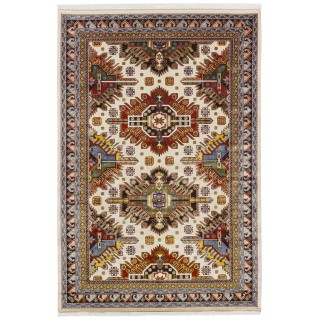 Machine-made Rug, Geometric All-over, Bamboo Silk, Persian Style, Ref 800246
