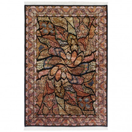 Machine-made Rug, Modern All-over, Acrylic + Bamboo Silk, Persian Style, Ref 200248