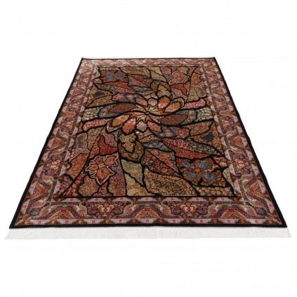 Machine-made Rug, Modern All-over, Acrylic + Bamboo Silk, Persian Style, Ref 200248