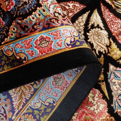 Machine-made Rug, Modern All-over, Acrylic + Bamboo Silk, Persian Style, Ref 200248