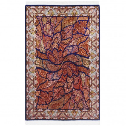 Machine-made Rug, Modern All-over, Acrylic + Bamboo Silk, Persian Style, Ref 200248
