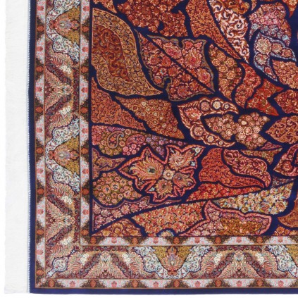 Machine-made Rug, Modern All-over, Acrylic + Bamboo Silk, Persian Style, Ref 200248