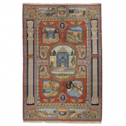 Old Handwoven Carpet