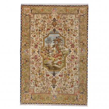 Old Handwoven Carpet