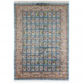 Machine-made Rug, Floral Square/Block, Acrylic + Bamboo Silk, Persian Style, Ref 200267