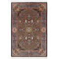 Machine-made Rug, Floral All-over, Bamboo Silk, Persian Style, Ref 800274
