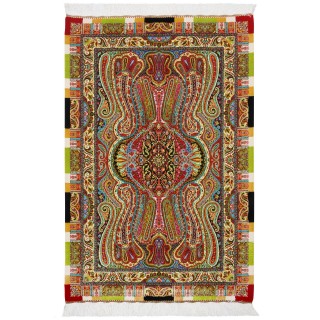 Machine-made Rug, Modern All-over, Bamboo Silk, Persian Style, Ref 800278
