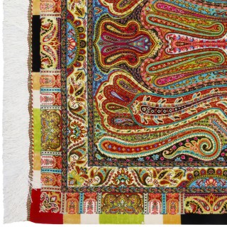Machine-made Rug, Modern All-over, Bamboo Silk, Persian Style, Ref 800278