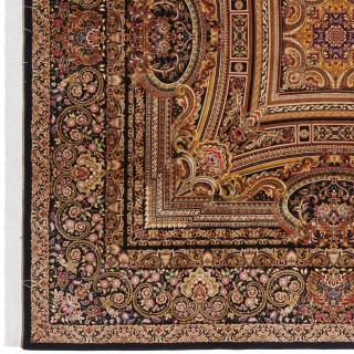 Machine-made Rug, Modern All-over, Bamboo Silk, Persian Style, Ref 800291