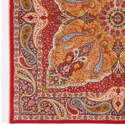 Machine-made Rug, Neoclassic All-over, Bamboo Silk, Persian Style, Ref 800294