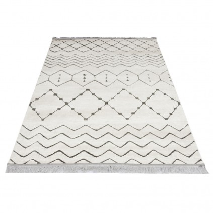 سجادة صناعية بنقشة كامل عصري، أكريليك، على الطراز الفارسي، رقم 100295