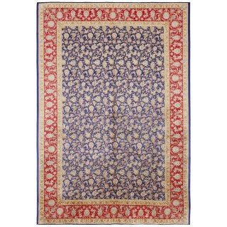 Machine-made Rug, Floral All-over, Bamboo Silk, Persian Style, Ref 800328