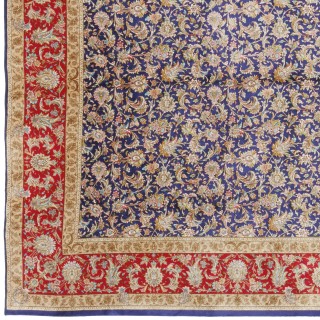 Machine-made Rug, Floral All-over, Bamboo Silk, Persian Style, Ref 800328