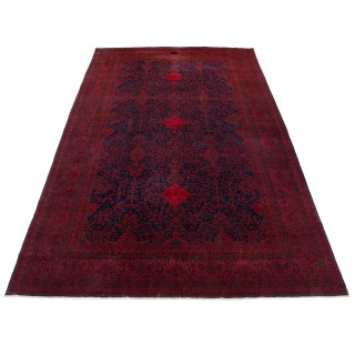 فرش دستباف آنتیک طرح سراسر پشم چله نخ کاشان 500 × 300 کد 11500640