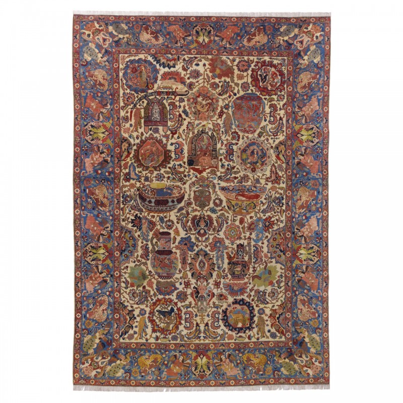 Old Handwoven Carpet
