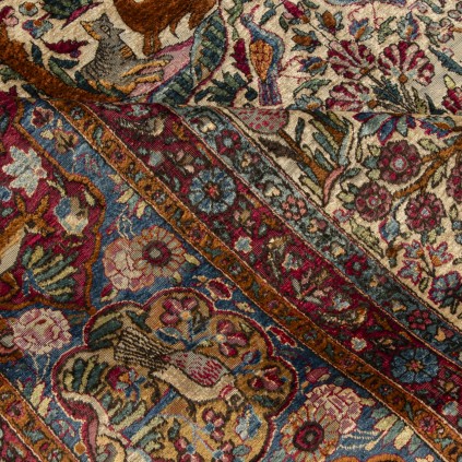 Rare Antique Handwoven Carpet