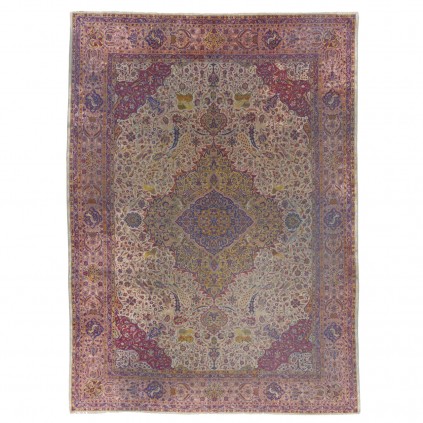 Rare Antique Handwoven Carpet