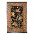 Handwoven Carpet, All-over Layout, All Silk, Qom, 137 × 206 cm Ref 10200413
