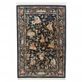Handwoven Carpet, All-over Layout, All Silk, Qom, 144 × 208 cm Ref 10300425