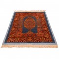 فرش دستباف طرح درختی تمام ابریشم سرخس 134 × 200 کد 10200439