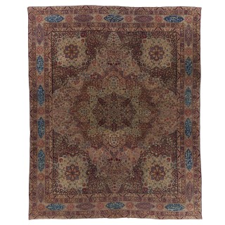 Rare Antique Handwoven Carpet