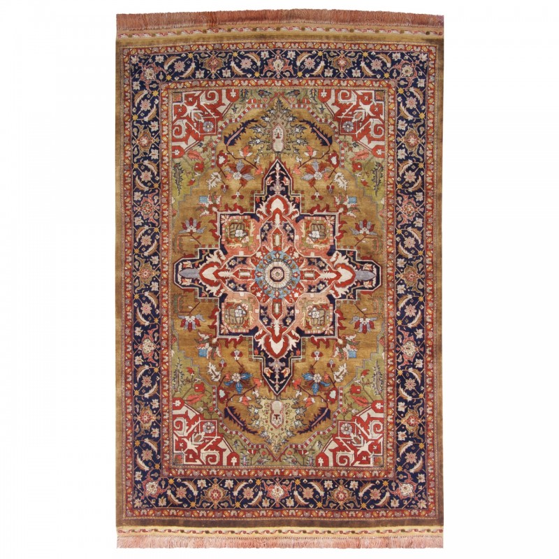 Rare Antique Handwoven Carpet
