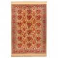Handwoven Carpet, All-over Layout, All Silk, Sarakhs, 140 × 200 cm Ref 10200465