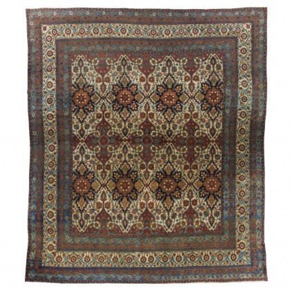 Rare Antique Handwoven Carpet