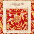 فرش دستباف طرح گنبدی تمام ابریشم قم 135 × 196 کد 10200481