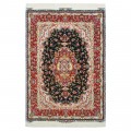 Handwoven Carpet, Corner Medallion Layout, Wool and Silk on Silk Warp, Tabriz, 146 × 205 cm Ref 10300503
