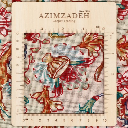 Handwoven Carpet, Corner Medallion Layout, Wool and Silk on Silk Warp, Tabriz, 146 × 205 cm Ref 10300503