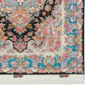 Handwoven Carpet, Corner Medallion Layout, Wool and Silk on Silk Warp, Tabriz, 152 × 207 cm Ref 10300507