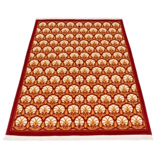 Handwoven Carpet, All-over Layout, Wool on Silk Warp, Tabriz, 146 × 203 cm Ref 10200508